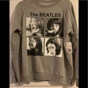 NWT Beatles Sweatshirt Size L from Forever 21